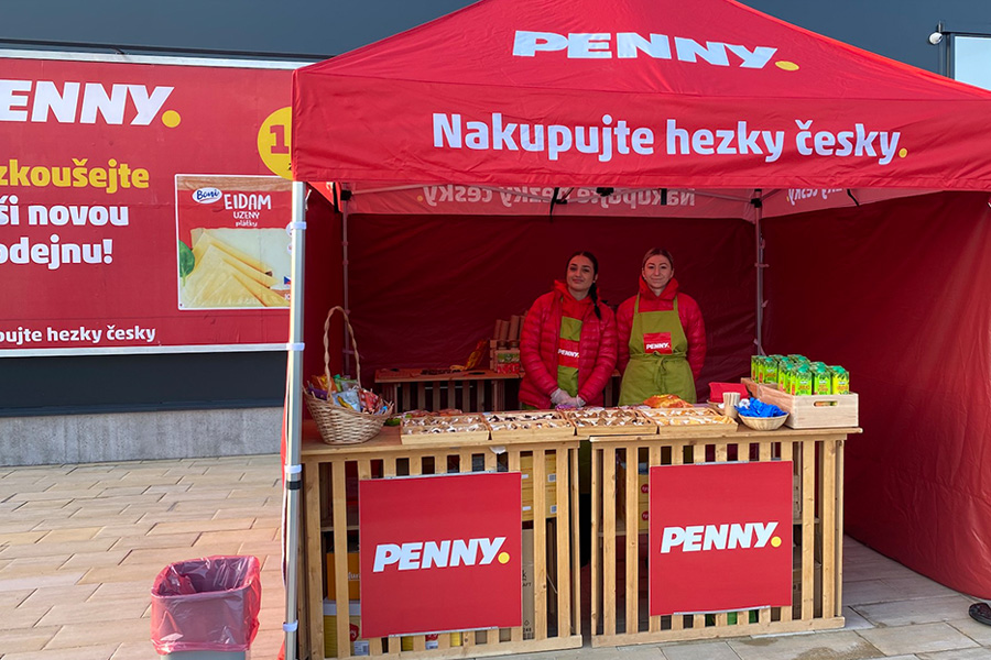 Amden organizuje pro společnost PENNY „malé eventy“